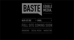 Desktop Screenshot of bastedesign.com